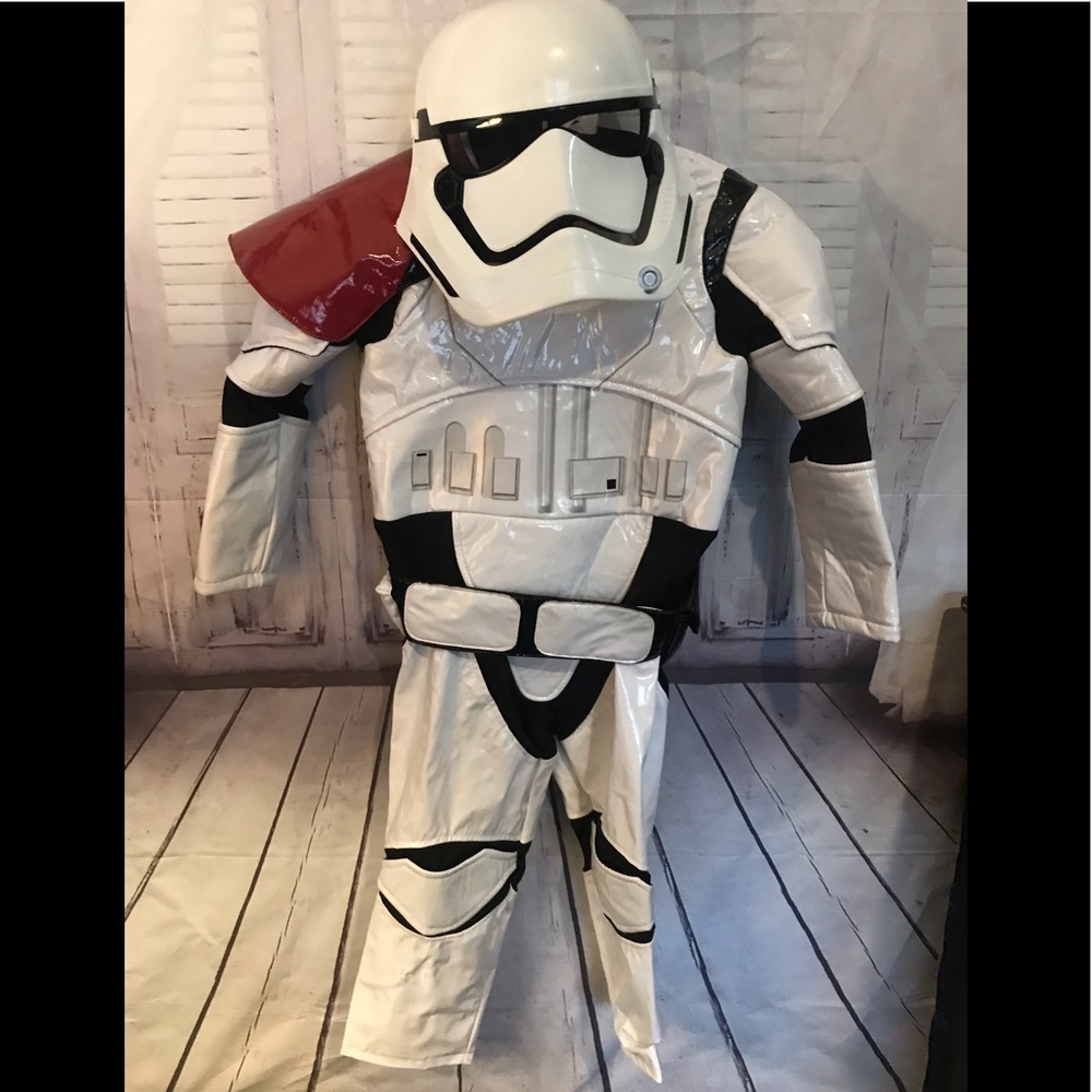 Disney Store Star Wars Storm Trooper Halloween Costume Sz. 4.